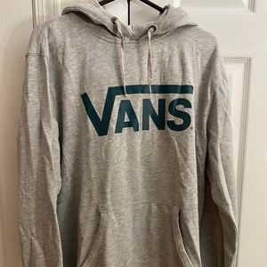 Vans Gray and Green Sweatshirt